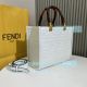 Replica Fendi White Textured Sunshine Small Tote Bag (3)_th.jpg